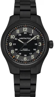 Hamilton Khaki Field H70665130 Titanium Black