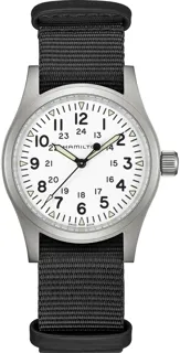 Hamilton Khaki Field H69439910 Stainless steel White