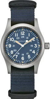 Hamilton Khaki Field H69439940 Stainless steel Blue