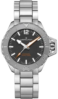 Hamilton Khaki Navy H77485130 Stainless steel Black