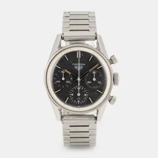 Heuer Carrera 2447N Stainless steel