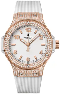 Hublot Big Bang 361.PE.2010.RW.1704 Yellow gold White