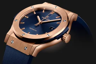 Hublot Classic 542.OX.7180.RX Yellow gold Blue