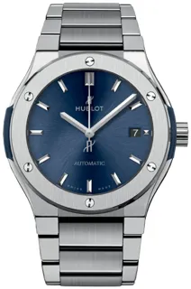 Hublot Classic Fusion 548.NX.7170.NX Titanium Blue