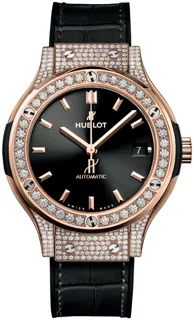 Hublot Classic 565.OX.1480.LR.1604 Yellow gold Black