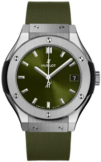 Hublot Classic Fusion 581.NX.8970.RX Titanium Green