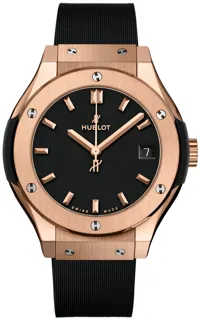 Hublot Classic 581.OX.1181.RX Yellow gold Black