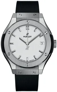 Hublot Classic Fusion Quartz 581.NX.2611.RX Titanium White