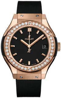 Hublot Classic 581.OX.1181.RX.1104 Yellow gold Black