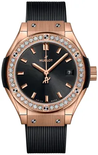 Hublot Classic 591.OX.1480.RX.1204 18K King Gold Black