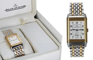 Jaeger-LeCoultre Reverso Grande Taille 270.5.62 Stainless steel and 18ct Gold Silver