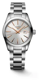 Longines Conquest Classic L2.286.4.72.6 Stainless steel Silver