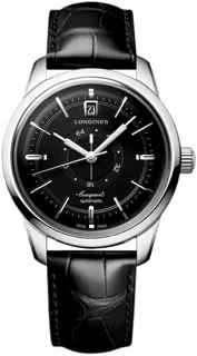 Longines Conquest L1.648.4.52.2 Stainless steel Black