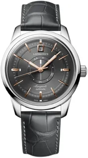 Longines Conquest L1.648.4.62.2 Stainless steel Gray