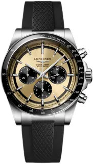 Longines Conquest L3.835.4.32.9 Stainless steel Brown