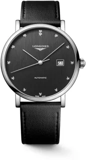 Longines Elegant L4.911.4.78.2 Stainless steel Anthracite