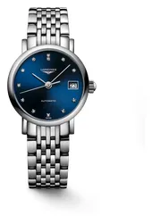 Longines Elegant L43094976 Stainless steel Blue