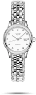 Longines Flagship L4.374.4.27.6 Stainless steel White