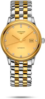 Longines Flagship L4.984.3.37.7 Stainless steel Champagne