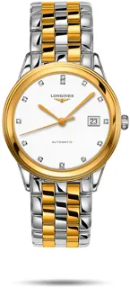 Longines Flagship L49743277 Stainless steel White