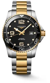 Longines HydroConquest L3.781.3.56.7 Stainless steel Black