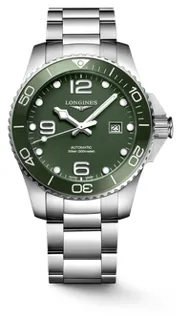 Longines HydroConquest L3.782.4.06.6 Stainless steel Green