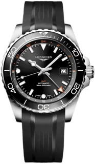 Longines HydroConquest L3.890.4.56.9 Stainless steel Black