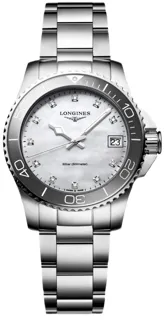 Longines HydroConquest L33704876 Stainless steel White