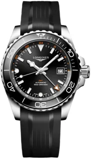 Longines HydroConquest L37904569 Stainless steel Black