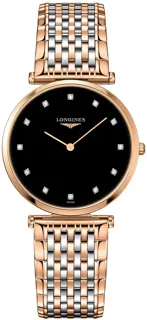 Longines La Grande Classique L4.709.1.57.7 Stainless steel$red PVD coating Black