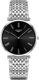 Longines La Grande Classique L4.766.4.51.6 Stainless steel Black