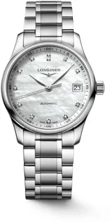 Longines Master Collection L2.357.4.87.6 Stainless steel Mother of pearl