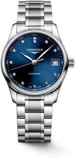 Longines Master Collection L2.357.4.97.6 Stainless steel Blue