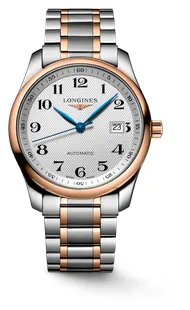 Longines Master Collection L2.793.5.79.7 Rose gold and Stainless steel Silver