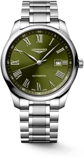 Longines Master Collection L2.893.4.09.6 Stainless steel Green