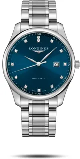 Longines Master Collection L2.893.4.97.6 Stainless steel Blue