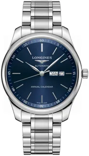 Longines Master Collection L29104926 Stainless steel Blue