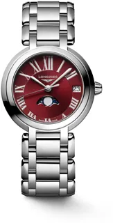 Longines PrimaLuna L8.115.4.92.6 Stainless steel Burgundy