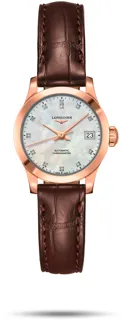 Longines Record L2.320.8.87.2 Rose gold White