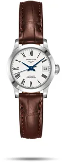 Longines Record L23204112 Stainless steel White