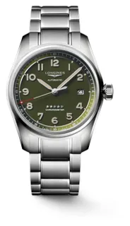 Longines Spirit L3.810.4.03.6 Stainless steel Green