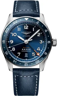 Longines Spirit L3.812.4.93.2 Stainless steel Blue