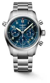 Longines Spirit L3.820.4.93.6 Stainless steel Blue