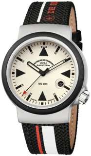 Mühle Glashütte S.A.R. Rescue-Timer M1-41-08-CB Stainless steel Beige