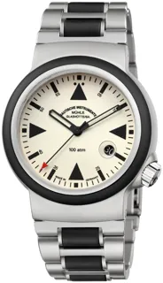 Mühle Glashütte S.A.R. Rescue-Timer M1-41-08-MB 42mm Stainless steel Beige