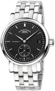 Mühle Glashütte S.A.R. Rescue-Timer M1-44-43-MB 41mm Stainless steel Black