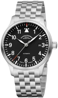 Mühle Glashütte Terrasport II M1-37-44-MB 40mm Stainless steel Black