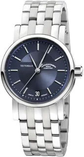 Mühle Glashütte Teutonia II Medium M1-30-22-MB Stainless steel Blue