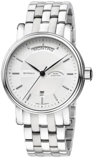 Mühle Glashütte Teutonia II Day/Date M1-33-65-MB Stainless steel Silver