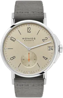 NOMOS Ahoi 517 Stainless steel Beige